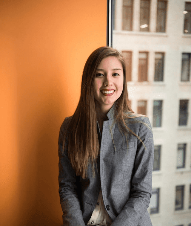 Portrait of the client giving the testimonial